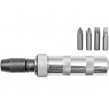 WKRĘTAK UDAROWY METALOWY + 4 KOŃC.