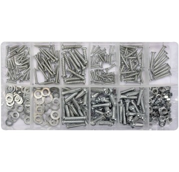 WKRĘTY/NAKR/ŚRUB/PODKŁ MIX 347 SZT