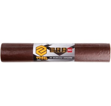 WOREK NA BIOODPADY 60L 15SZT 30µM