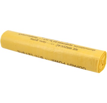 WOREK NA ODPADY PLASTIK 60L 15SZT 30µM