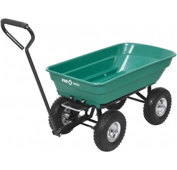 WÓZEK OGRODOWY Z KIPREM 55L, do 150kg