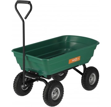 WÓZEK OGRODOWY Z KIPREM 75L, do 200kg