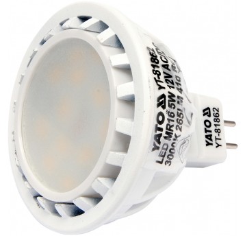 ŻARÓWKA LED MR16 ACDC 5W 265LM YATO