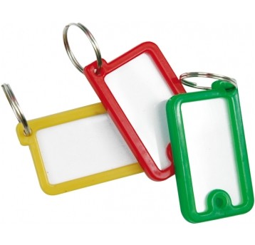 ZAWIESZKI PLASTIKOWE DO KLUCZY 12SZT