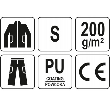 ZEST. PRZECIWDESZ. NAVY STRETCH R. S