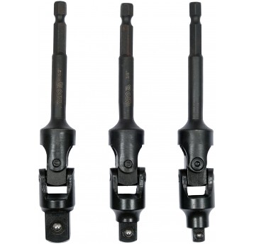 ZESTAW ADAPTERÓW Z PRZEGUBEM 3SZT.