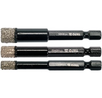 ZESTAW DIAMENTOWYCH WIER DO GRESU 3SZT.