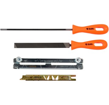 ZESTAW DO OSTRZENIA ŁAŃCUCHA 4.5MM 4SZT