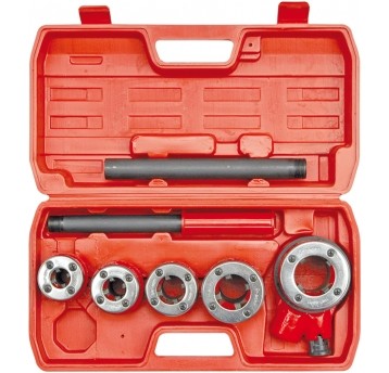 ZESTAW GWINTOWNIC 3/8"-1,1/4" 5 GŁOWIC