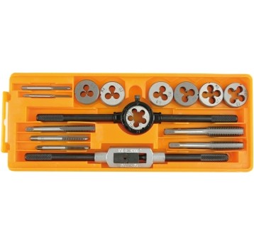 ZESTAW GWINTOWNIKÓW I NARZYNEK 16CZ.