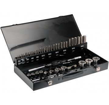 ZESTAW GWINTOWNIKÓW I NARZYNEK 56CZ.