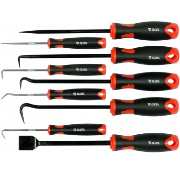 ZESTAW HACZYKÓW Z RĘKOJEŚCIĄ 9 CZ.