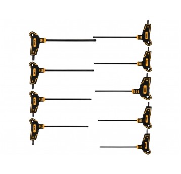 ZESTAW KLUCZ TRZPIE. TORX Z RĘKOJE. 9SZT