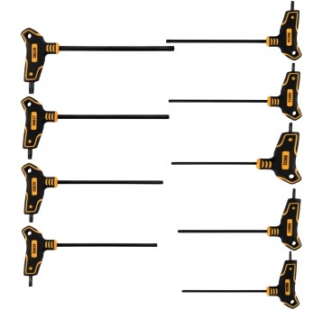 ZESTAW KLUCZ TRZPIE. TORX Z RĘKOJE. 9SZT