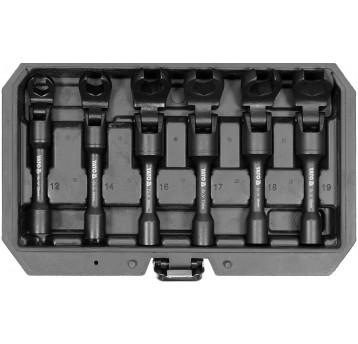 ZESTAW KLUCZY PRZEG.OCZKOWYCH OTW. 3/8"