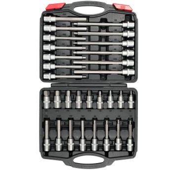 ZESTAW KLUCZY TRZPIENIOWYCH 1/2" HEX