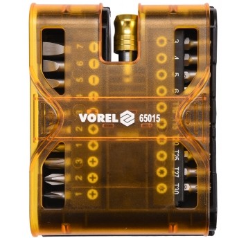 ZESTAW KOŃCÓWEK ŚRUBOKRĘTOWYCH 21 SZT.