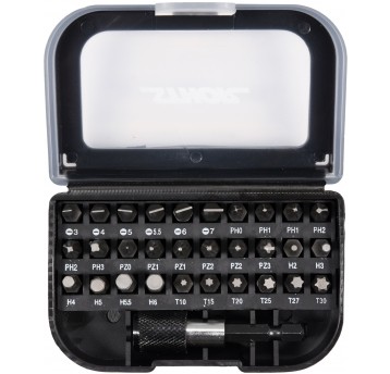 ZESTAW KOŃCÓWEK ŚRUBOKRĘTOWYCH 31 SZT.