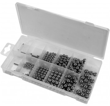 ZESTAW KULEK STALOWYCH 470 SZT