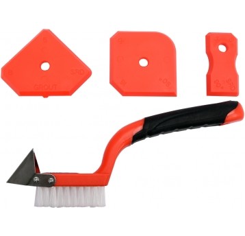 ZESTAW NARZĘDZI DO FUG SILIKON. 4 SZT.