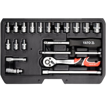 ZESTAW NARZĘDZIOWY 1/4", 20CZ, XS