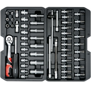 ZESTAW NARZĘDZIOWY 1/4" 56CZ.