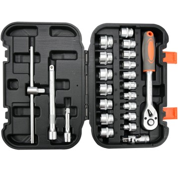 ZESTAW NARZĘDZIOWY 3/8" 22CZ. XS