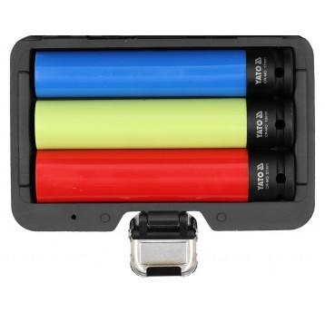 ZESTAW NASADEK DŁUGICH DO FELG ALU.