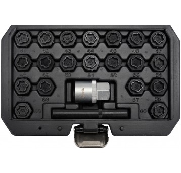 ZESTAW NASADEK DO ŚRUB ZABEZPIECZ.