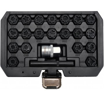 ZESTAW NASADEK DO ŚRUB ZABEZPIECZAJĄCYC