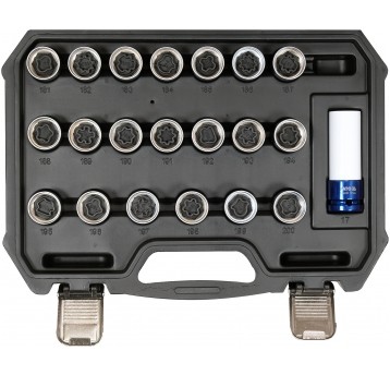 ZESTAW NASADEK DO ŚRUB ZABEZPIECZAJĄCYC