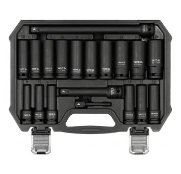 ZESTAW NASADEK UDAROWYCH DŁUGICH 1/2"