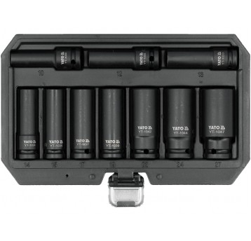 ZESTAW NASADEK UDAROWYCH DŁUGICH 1/2"