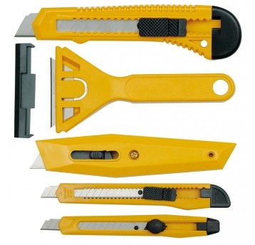 ZESTAW NOŻYKÓW Z OSTRZEM ŁAMANYM 5 SZT.