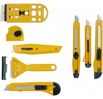 ZESTAW NOŻYKÓW Z OSTRZEM ŁAMANYM 8CZ.