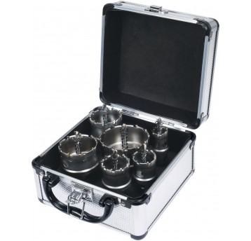 ZESTAW OTWORNIC TCT DO METALU 6SZT.