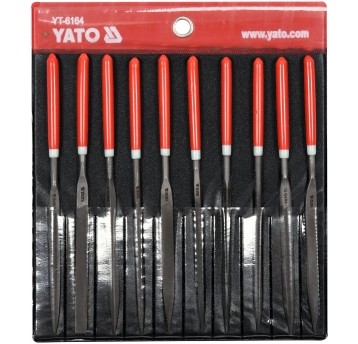 ZESTAW PILNIKÓW IGLAKÓW 10CZ.4x160x75MM