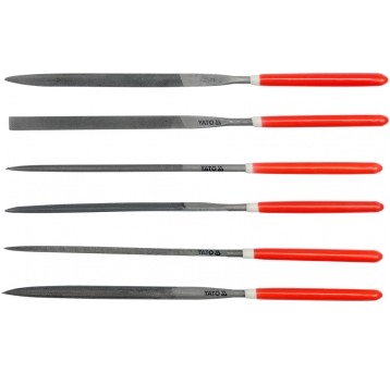 ZESTAW PILNIKÓW IGLAKÓW 6CZ. 3x140x65MM