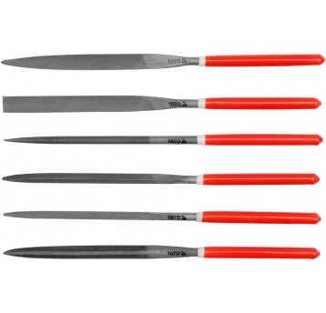 ZESTAW PILNIKÓW IGLAKÓW 6CZ. 5x180x85MM