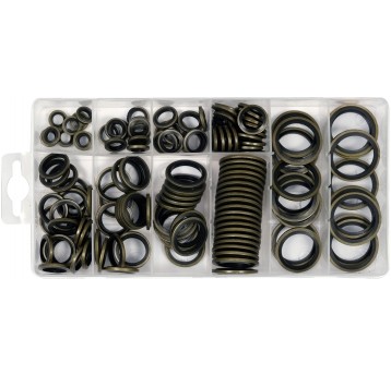 ZESTAW PODKŁADEK METALOWO GUMOWYCH