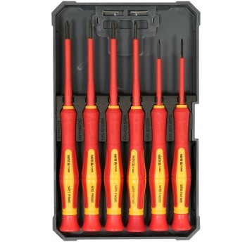 ZESTAW PRECYZYJNYCH WKRĘTAKÓW VDE 6 EL.