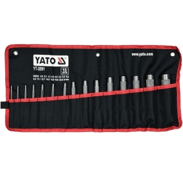 ZESTAW PRZEBIJAKÓW DO SKÓRY 15CZ.