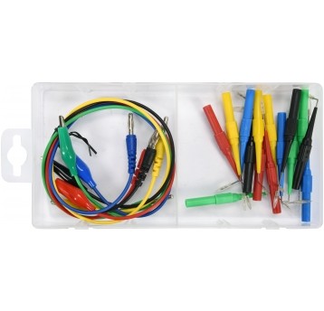 ZESTAW PRZEWODÓW I KOŃCÓWEK POMIAROWYCH