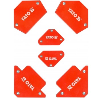 ZESTAW SPAW. KĄTOWNIKÓW MAGNET. 6 SZT