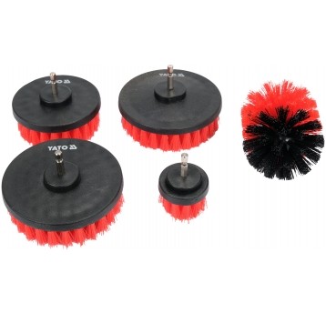 ZESTAW SZCZOTEK NA WIERTARKĘ 5SZT HEX