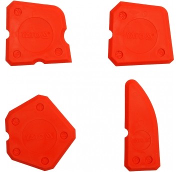 ZESTAW SZPACHELEK DO SILIKONU 4CZ.