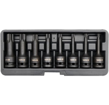 ZESTAW TRZPIEN. KLUCZY UDAR. TORX 8CZ.