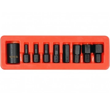 ZESTAW UDAR. KLUCZY TRZP. HEX 1/2"