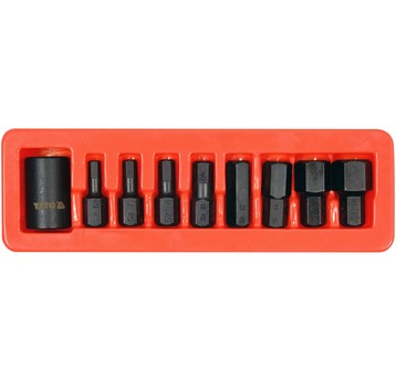 ZESTAW UDAR. KLUCZY TRZP. HEX 1/2"