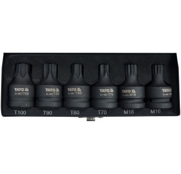 ZESTAW UDAR. KLUCZY TRZPIEN. TORX/SPLINE